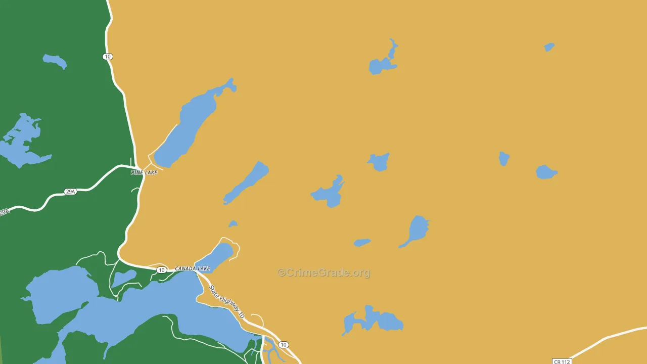 Wheelerville, NY Map of Drug-Related Crime Rates
