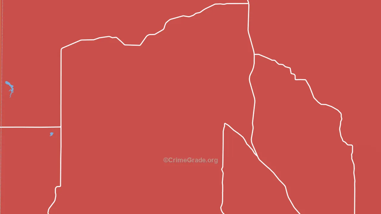 Whiteclay, NE Map of Drug-Related Crime Rates