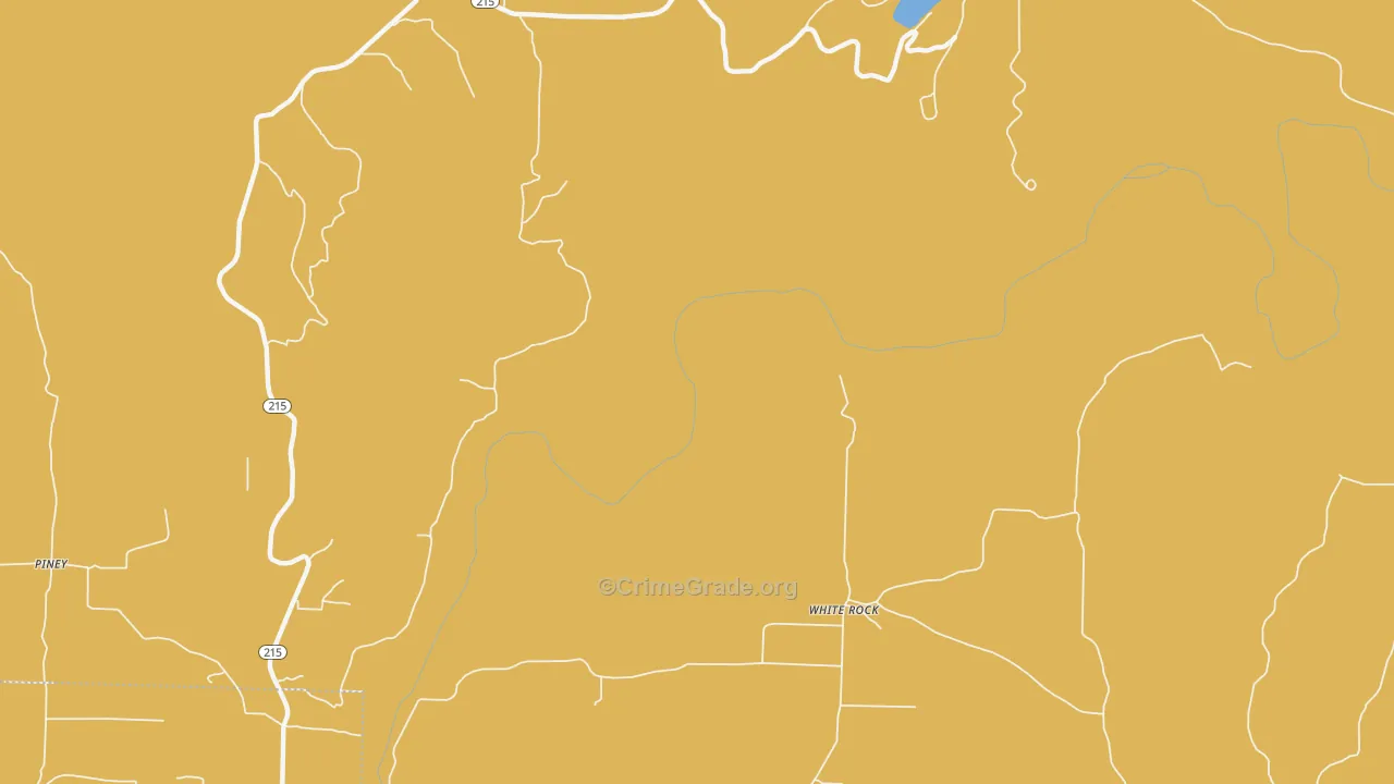 Whiterock, AR Map of Drug-Related Crime Rates