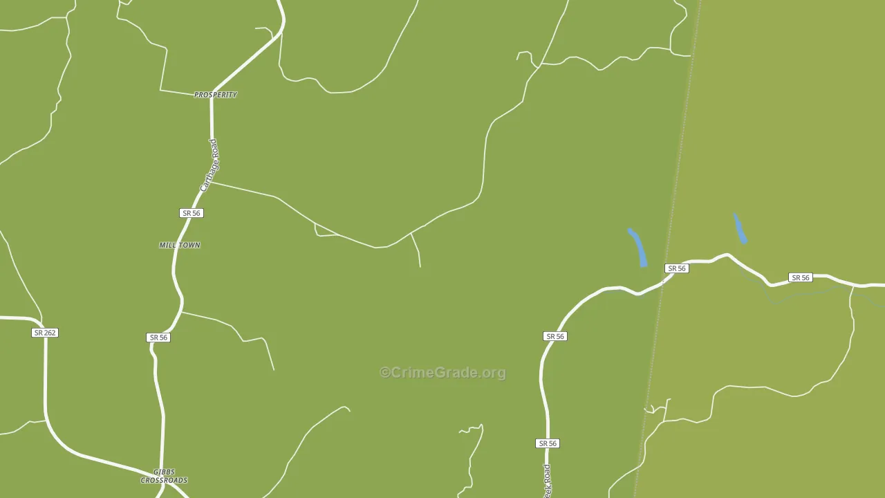 Willette, TN Map of Drug-Related Crime Rates