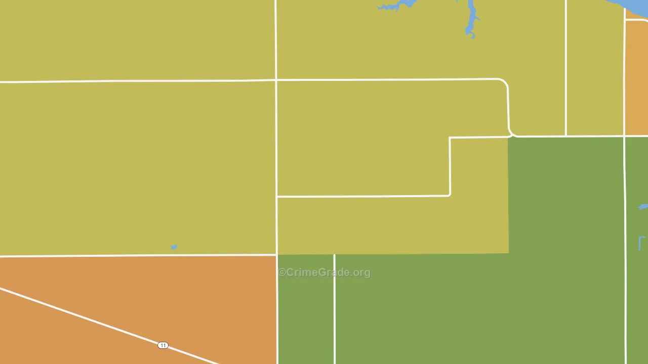 Williams, MN Map of Drug-Related Crime Rates