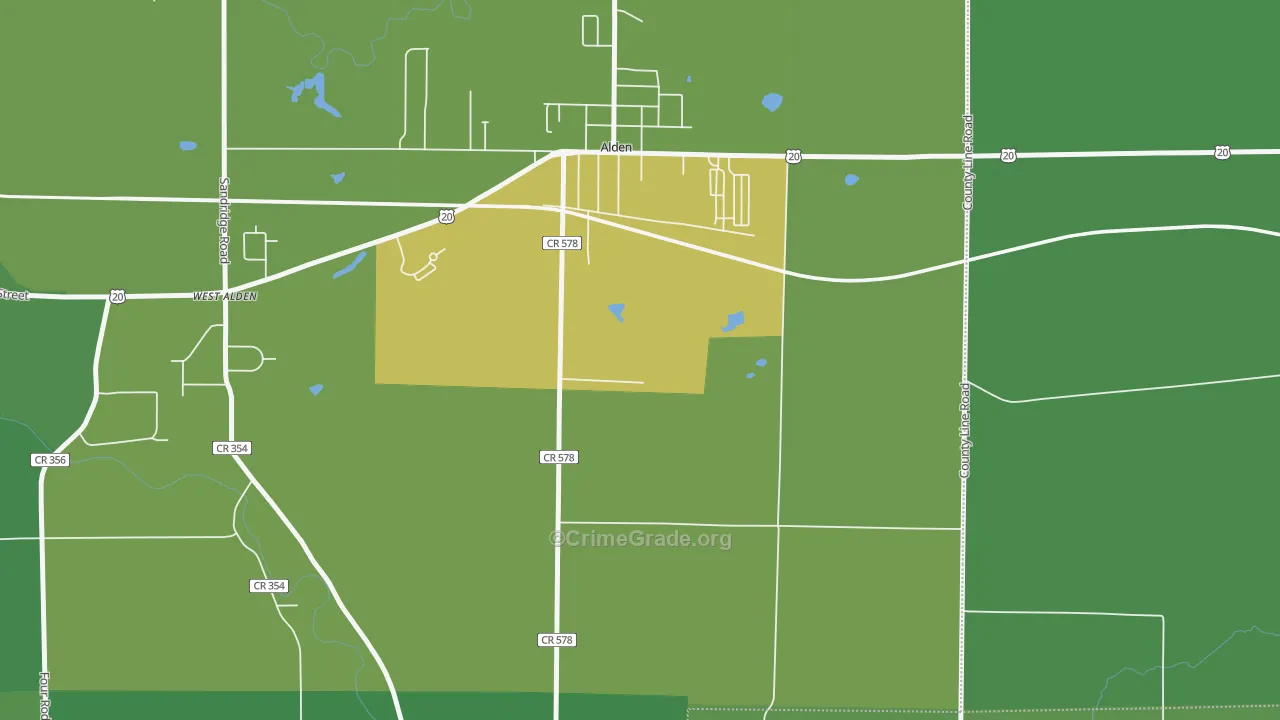 Williston, NY Map of Drug-Related Crime Rates