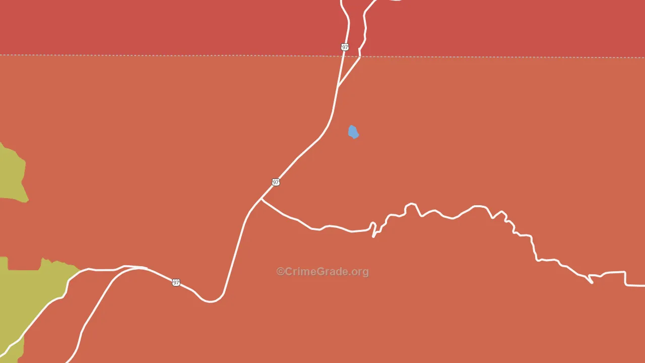 Willowdale, OR Map of Drug-Related Crime Rates