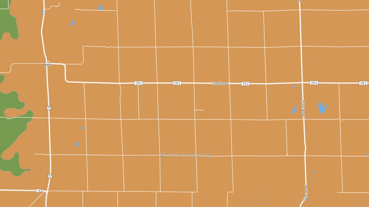 Wilmot, KS Map of Drug-Related Crime Rates