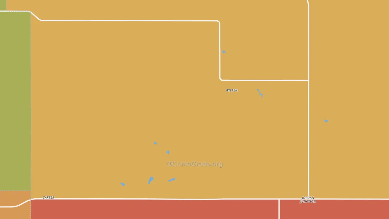 Witten, SD Map of Drug-Related Crime Rates