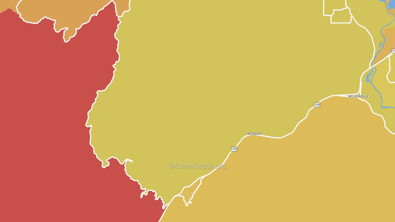 Wonder, OR Map of Drug-Related Crime Rates