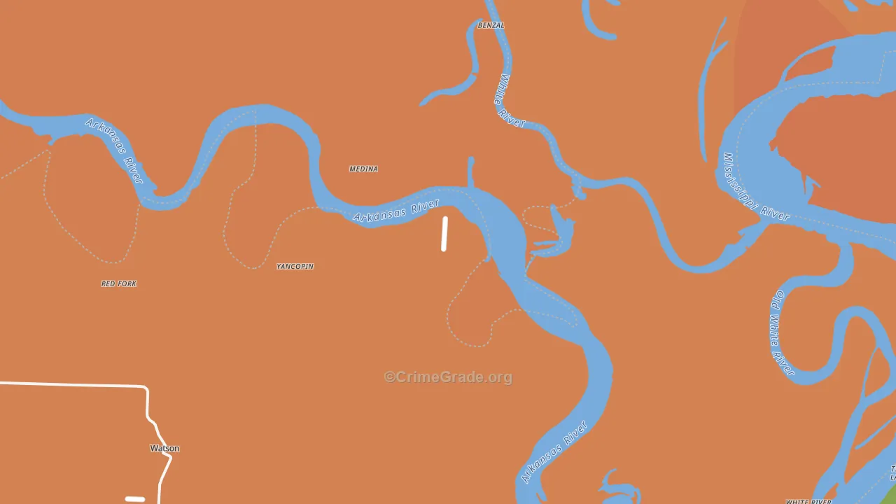 Yancopin, AR Map of Drug-Related Crime Rates