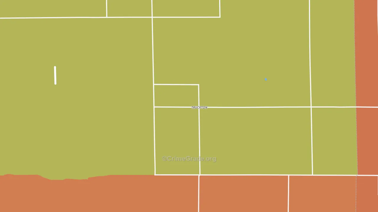 Yoder, CO Map of Drug-Related Crime Rates