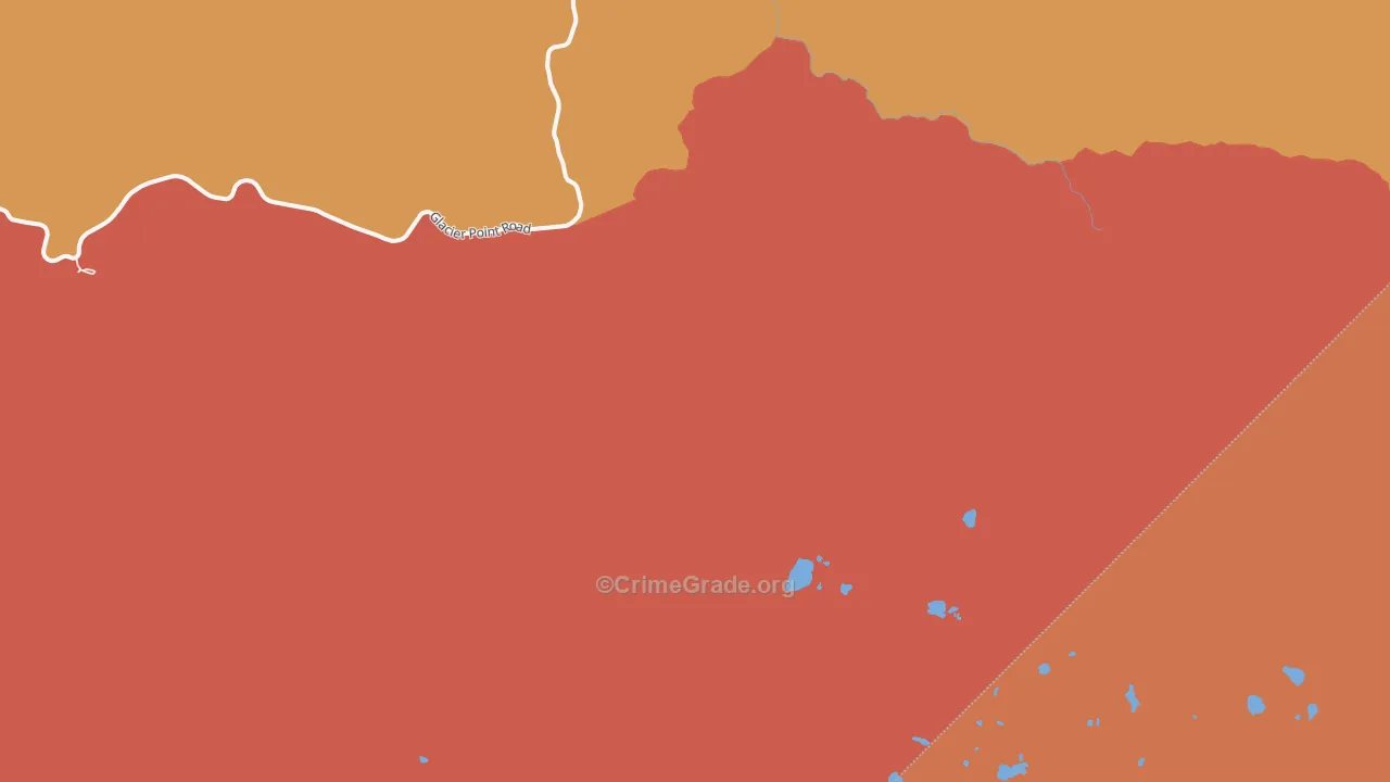 Yosemite Junction, CA Map of Drug-Related Crime Rates