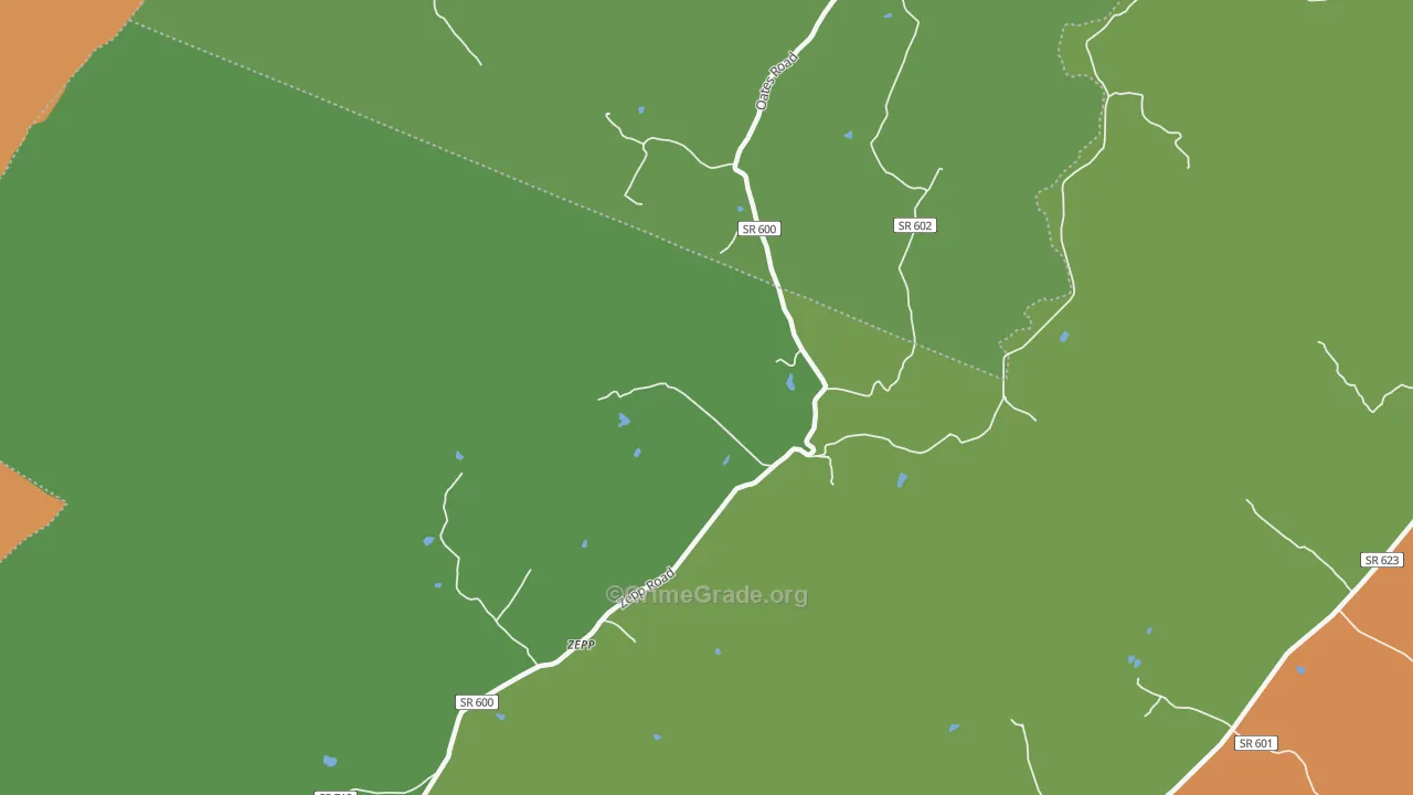 Zepp, VA Map of Drug-Related Crime Rates