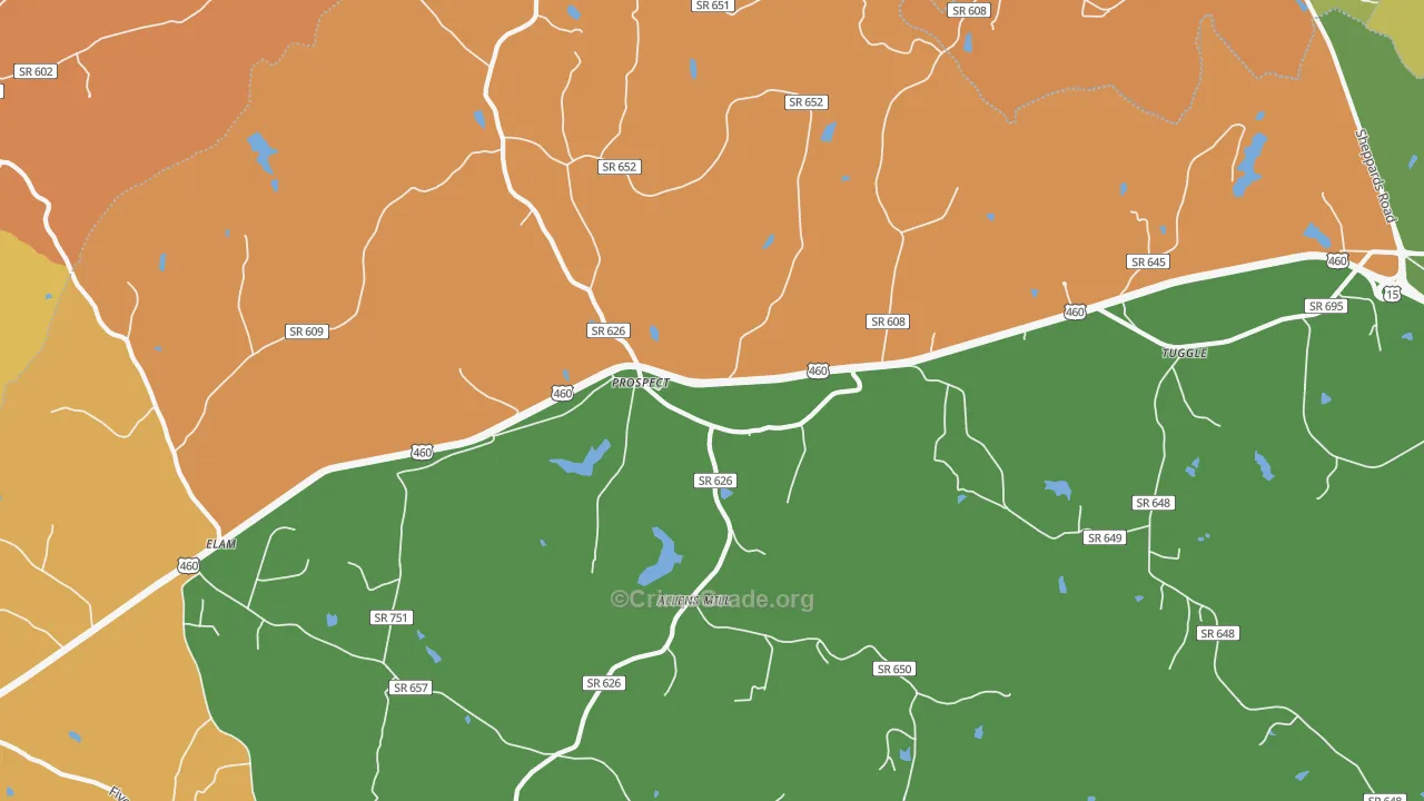 23960, VA Murder Rates and Murder Maps | CrimeGrade.org