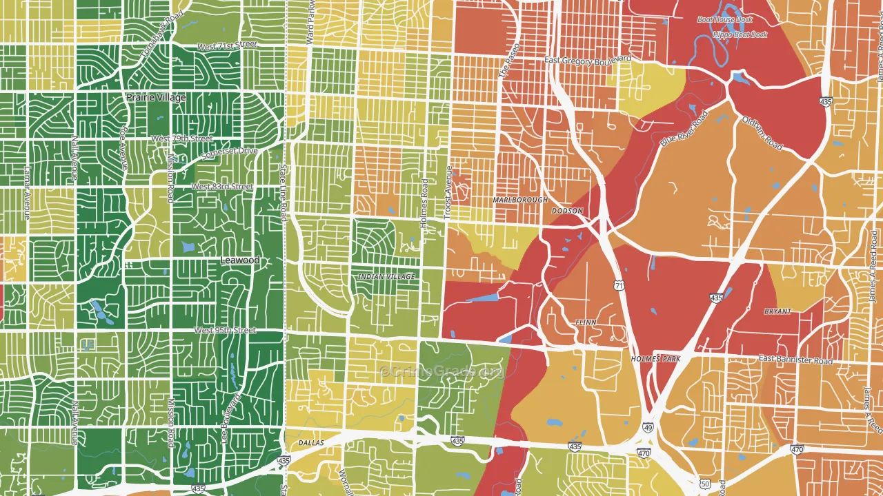 64131, MO Murder Crime Rates and Maps | CrimeGrade.org