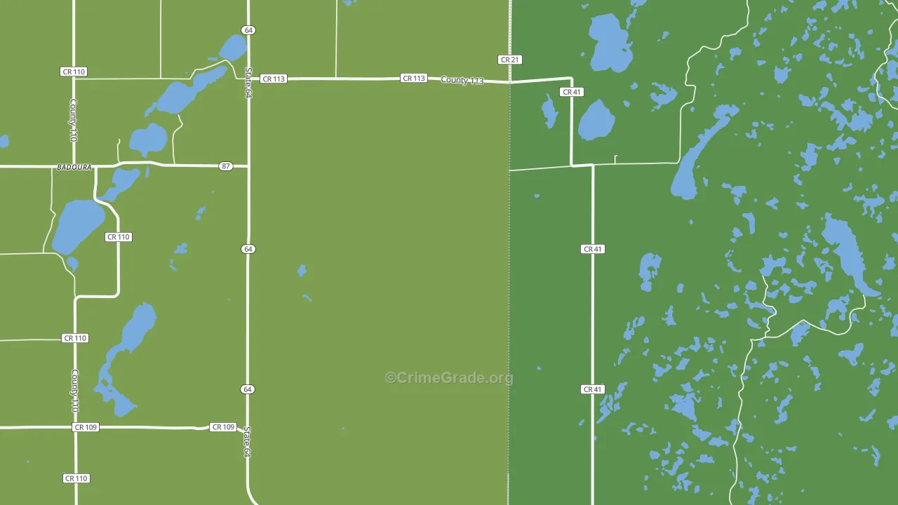 Ah Gwah Ching, MN Map of Murder Rates