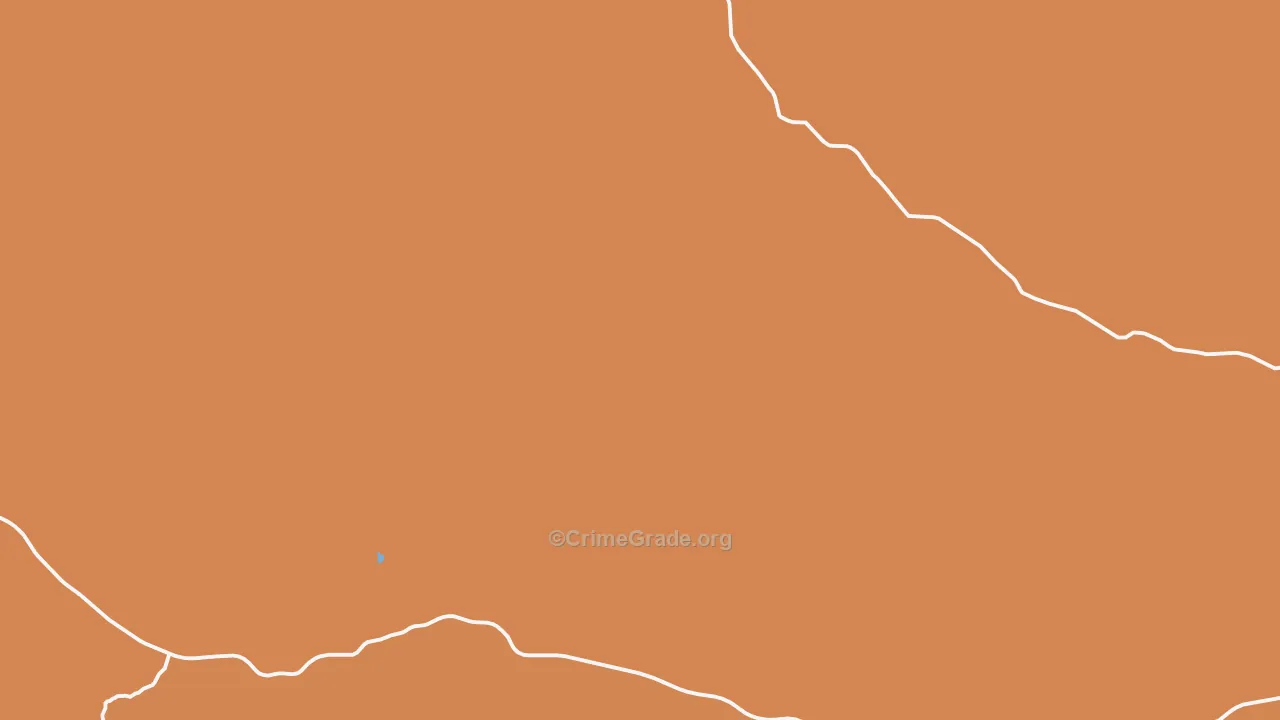 Aladdin, WY Map of Murder Rates