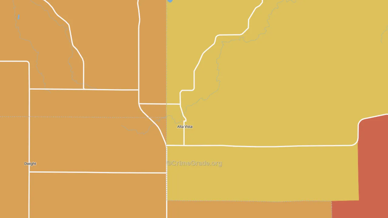 Alta Vista, KS Map of Murder Rates