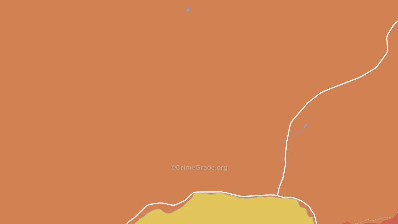 Anaconda-Deer Lodge County, MT Map of Murder Rates