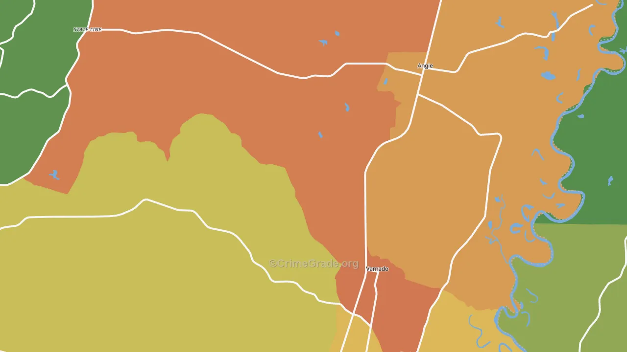 Angie, LA Map of Murder Rates