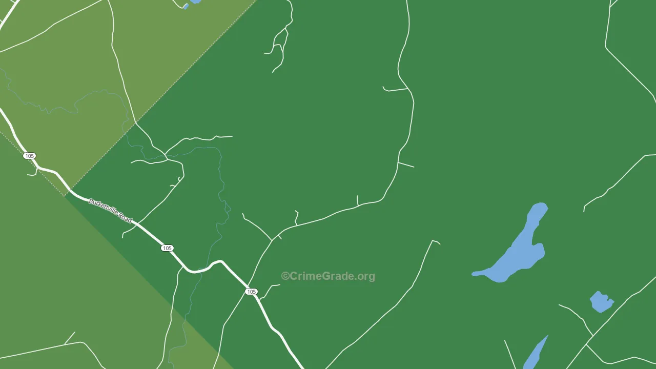 Appleton, ME Map of Murder Rates