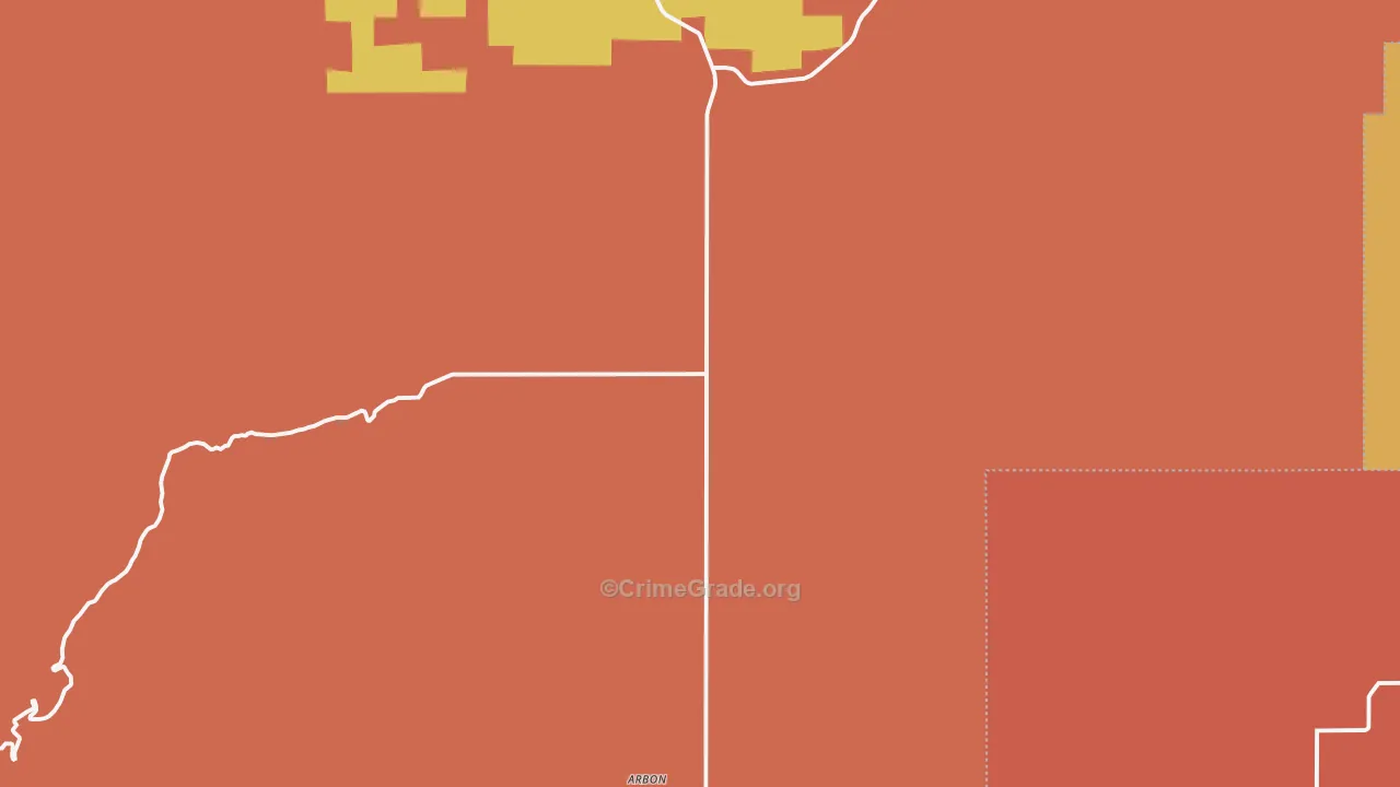 Arbon, ID Map of Murder Rates