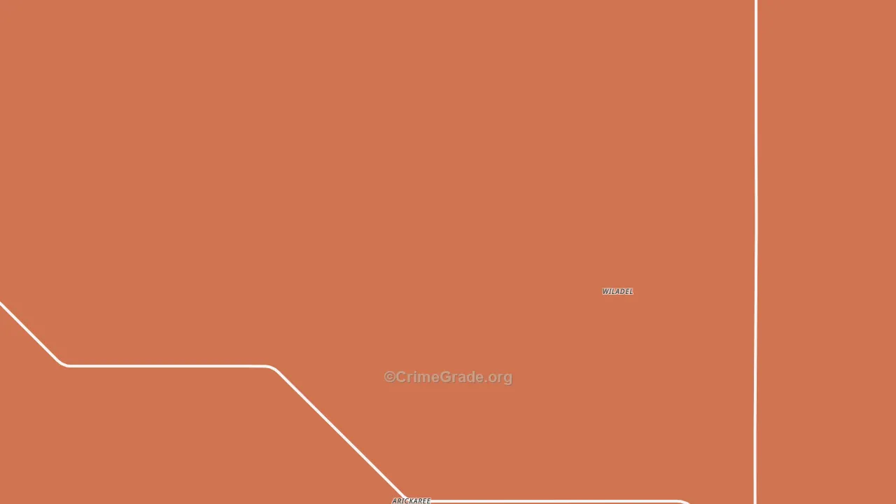 Arickaree, CO Map of Murder Rates