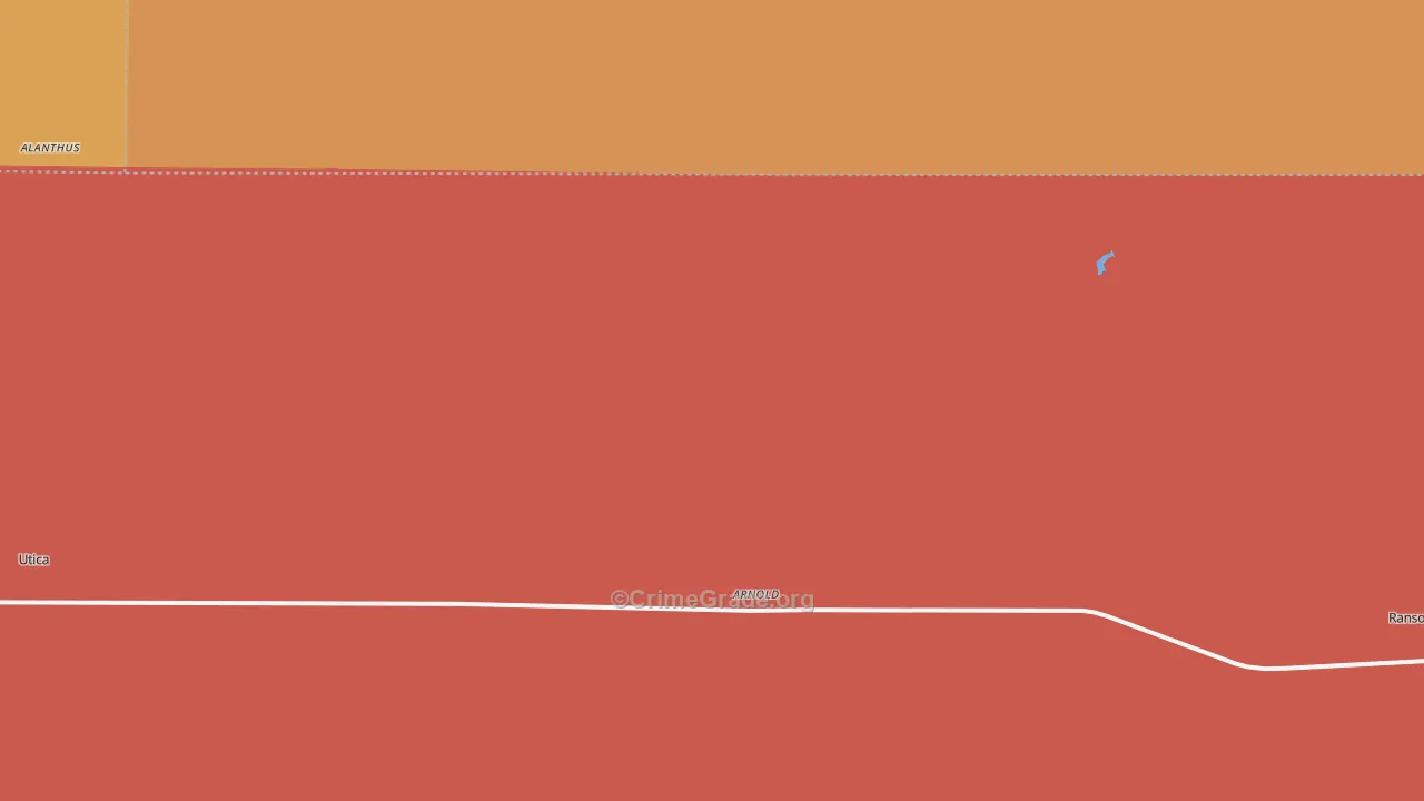 Arnold, KS Map of Murder Rates