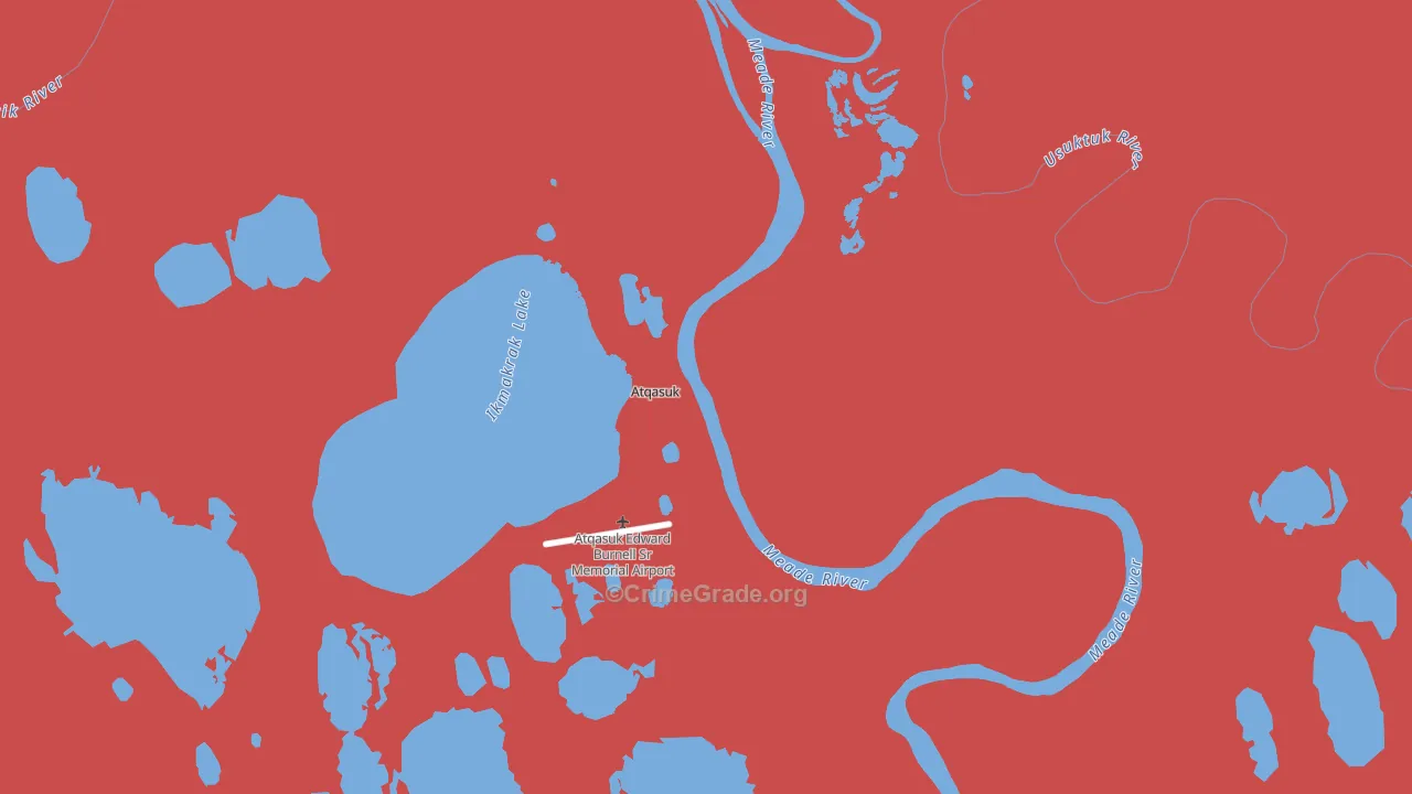 Atqasuk, AK Map of Murder Rates