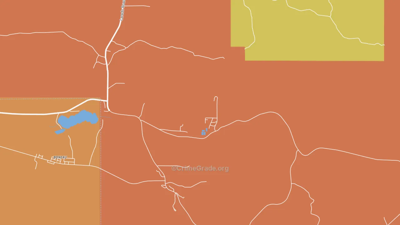 Azure, MT Map of Murder Rates
