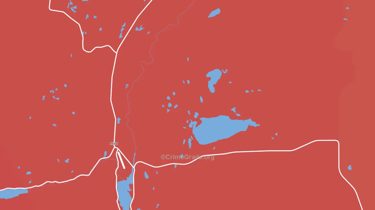 Babb, MT Map of Murder Rates