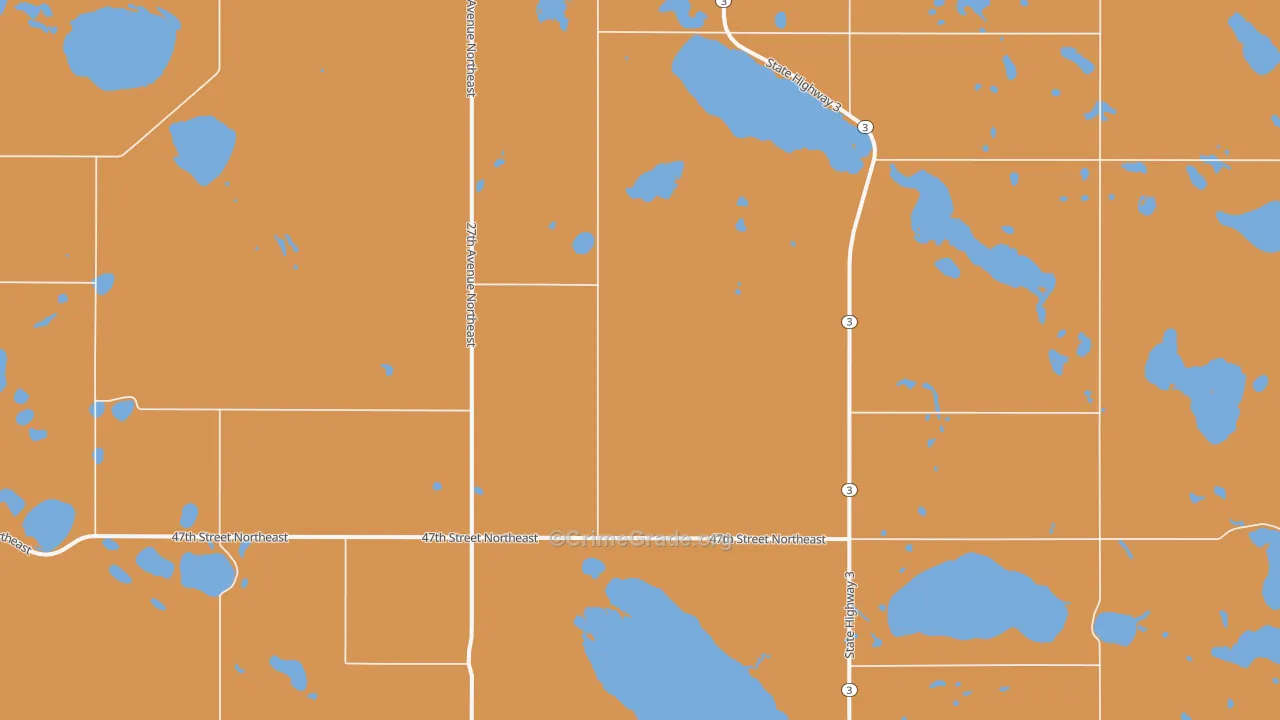 Balta, ND Map of Murder Rates