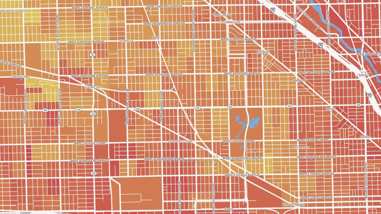 Beat 2535, Chicago, IL Map of Murder Rates
