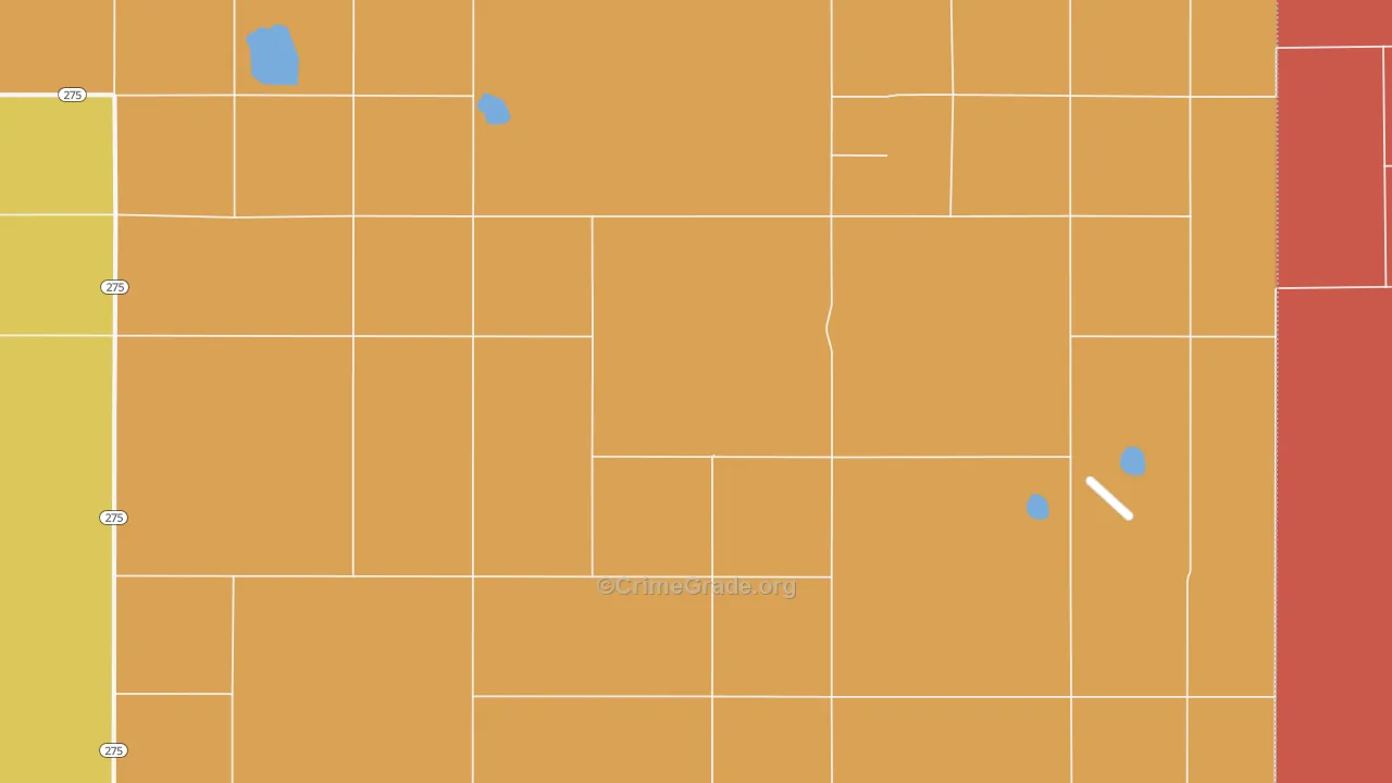 Bellview, NM Map of Murder Rates