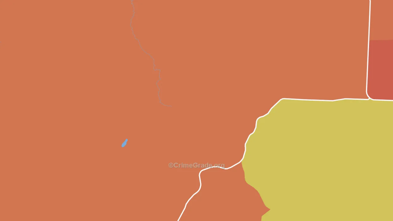 Benoit, WI Map of Murder Rates