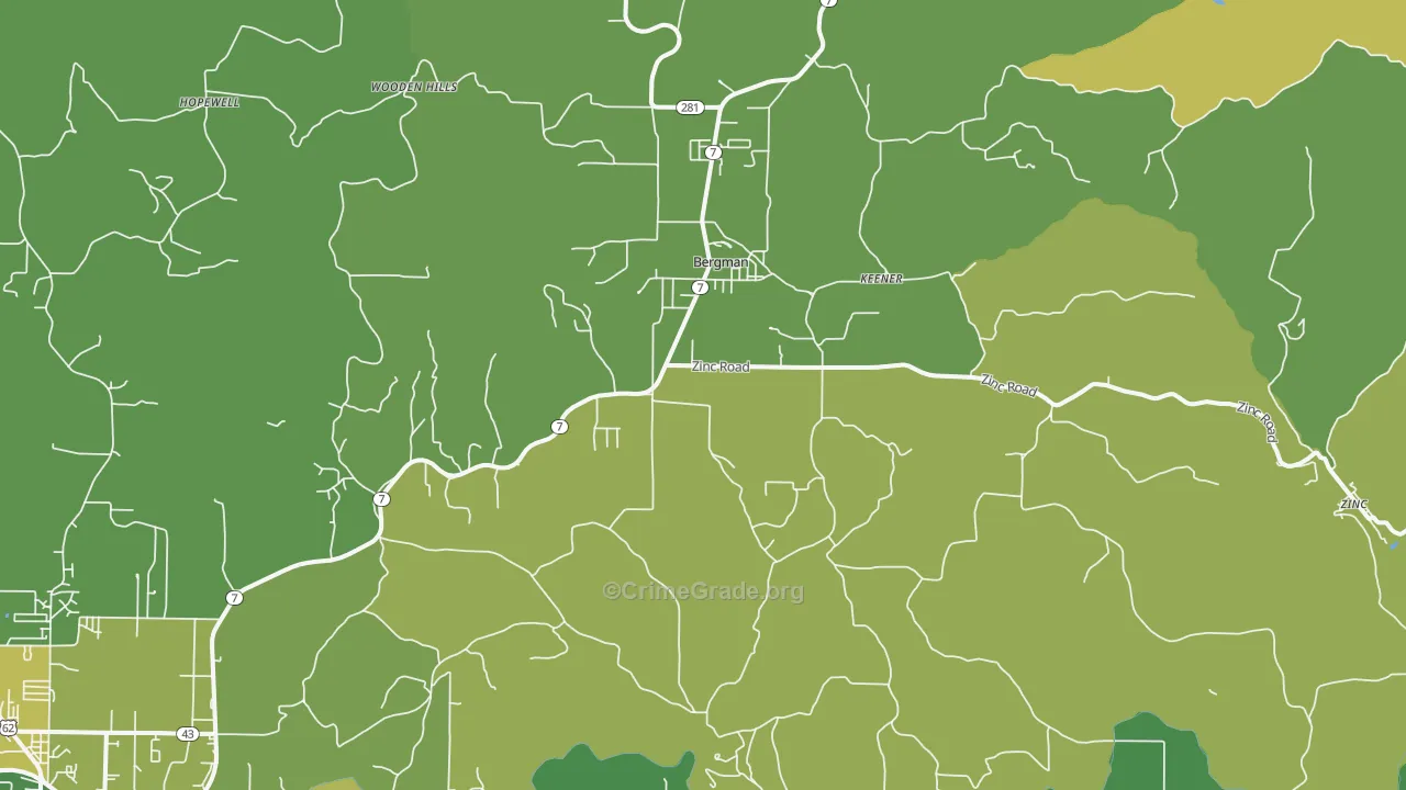 Bergman, AR Map of Murder Rates