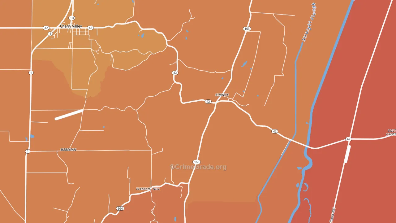 Birdeye, AR Map of Murder Rates