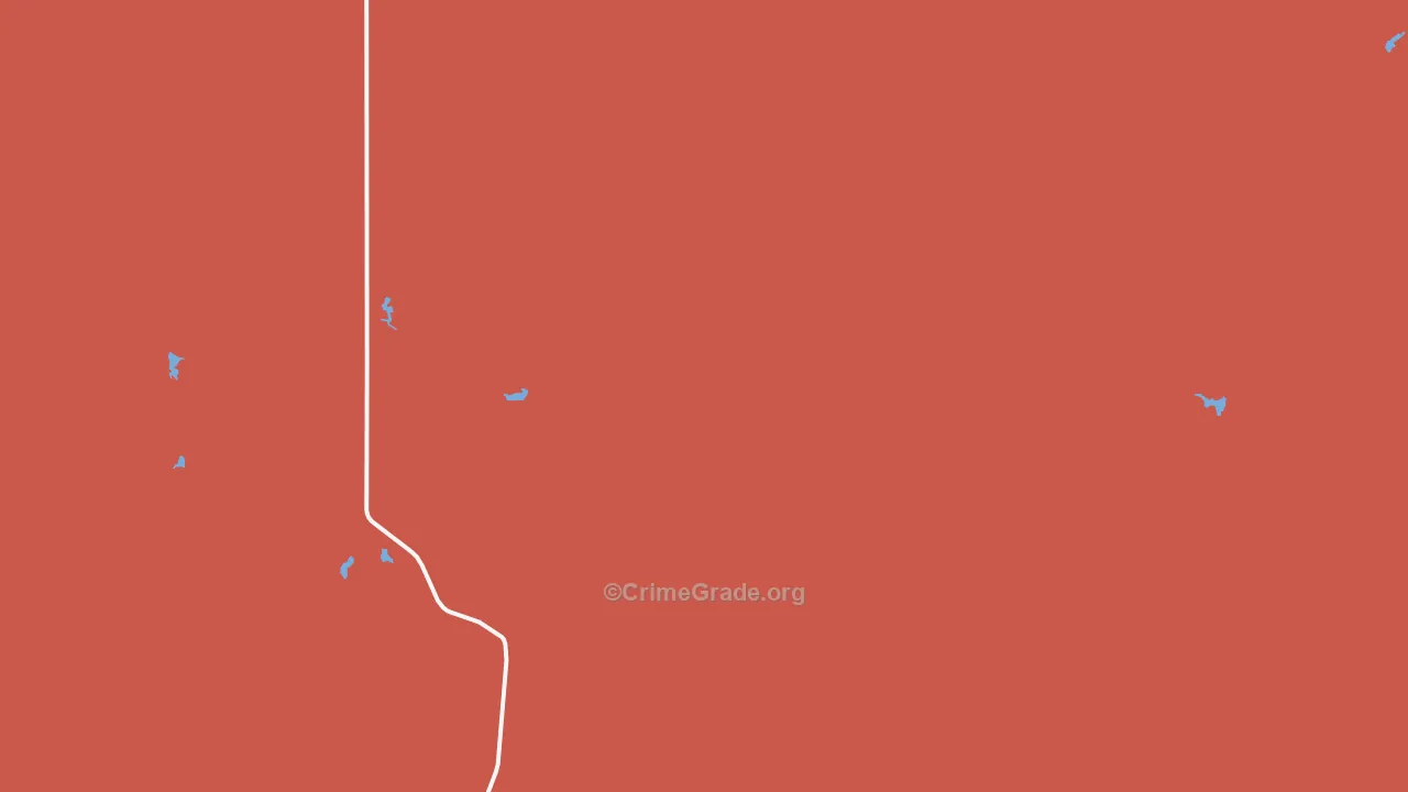 Bixby, SD Map of Murder Rates
