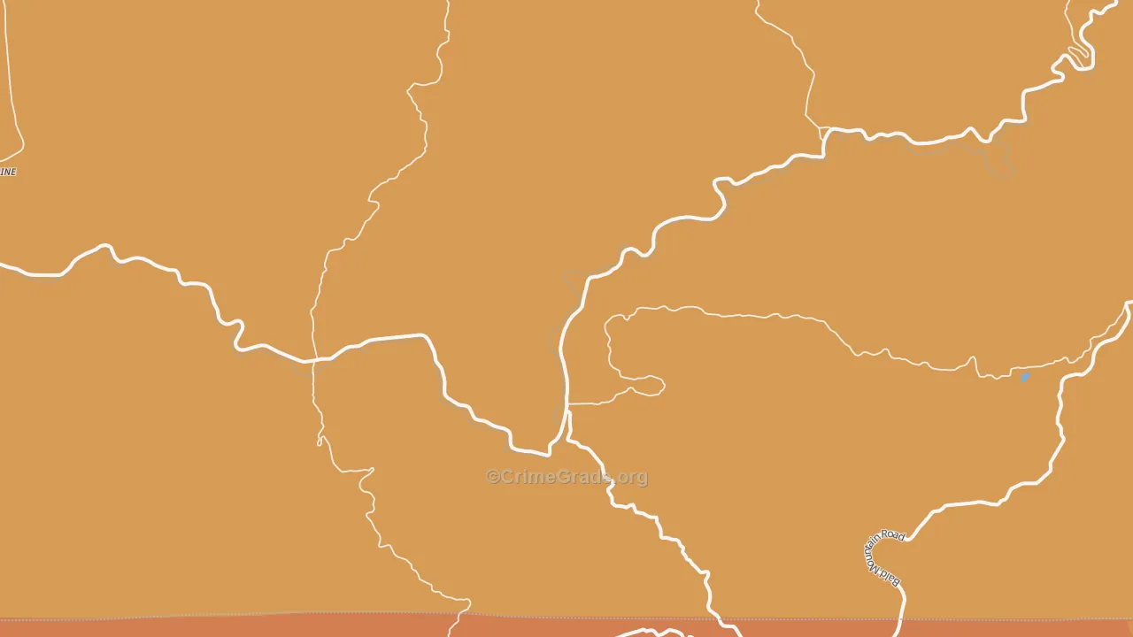 Blaine, OR Map of Murder Rates