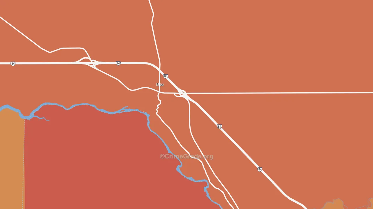 Bliss, ID Map of Murder Rates
