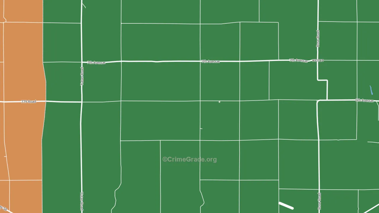 Boelus, NE Map of Murder Rates
