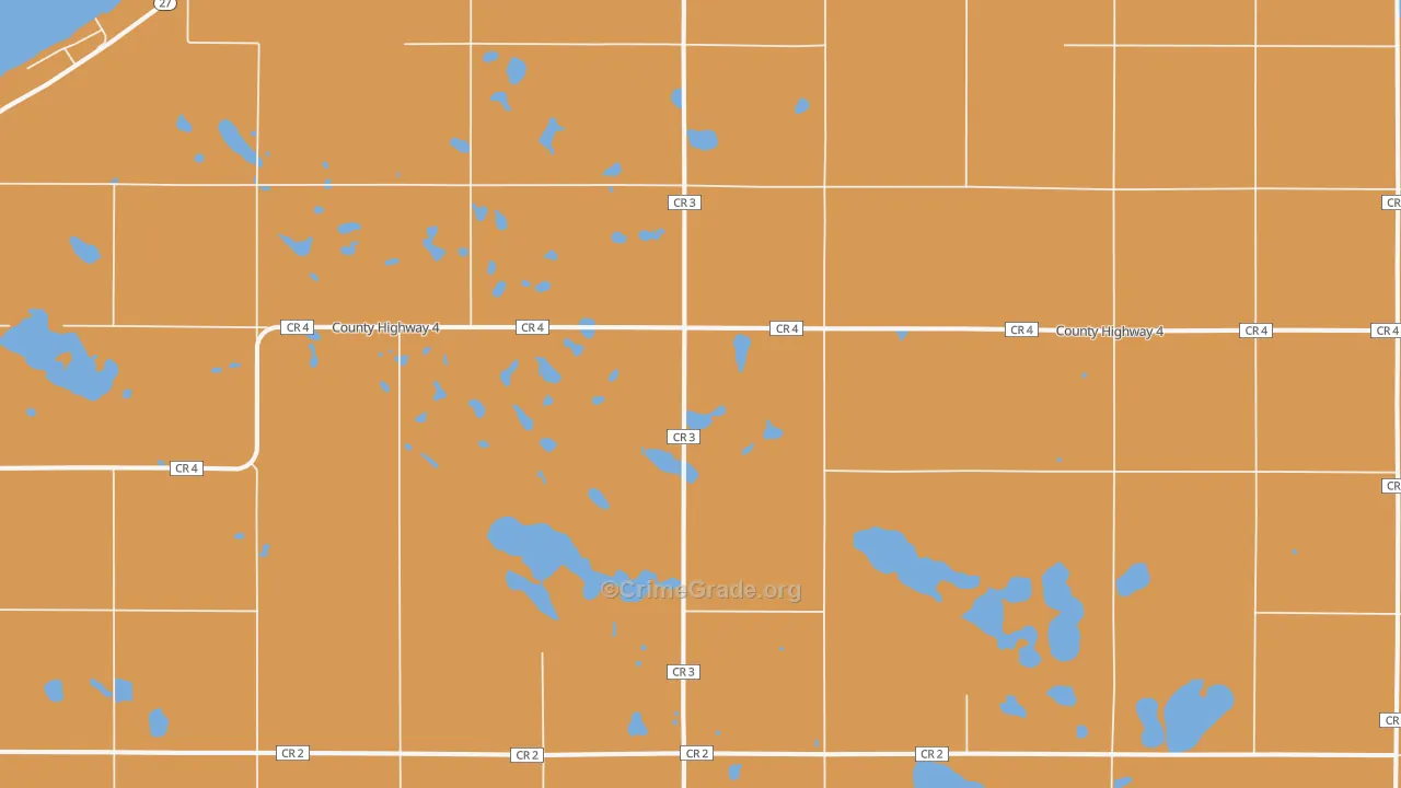 Bonanza Grove, MN Map of Murder Rates