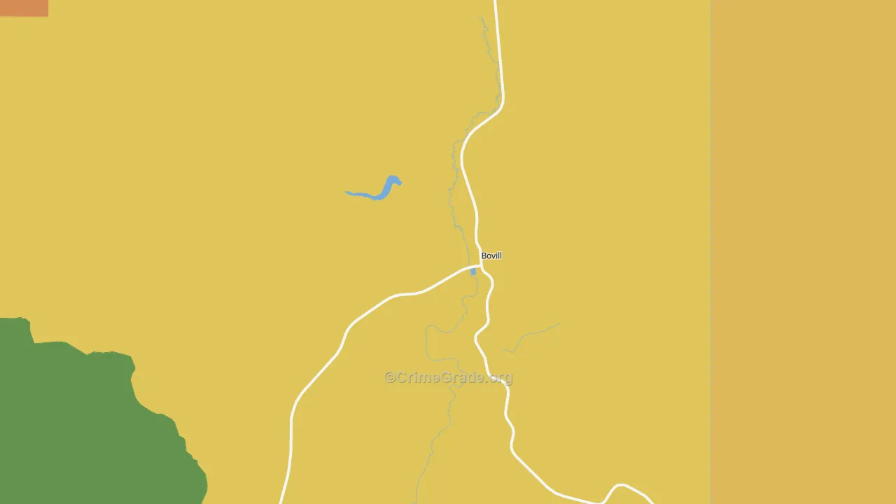 Bovill, ID Map of Murder Rates