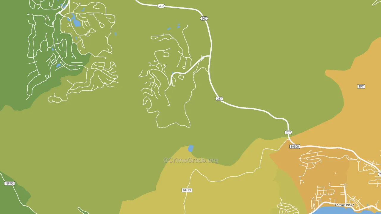 Bowman, CA Map of Murder Rates