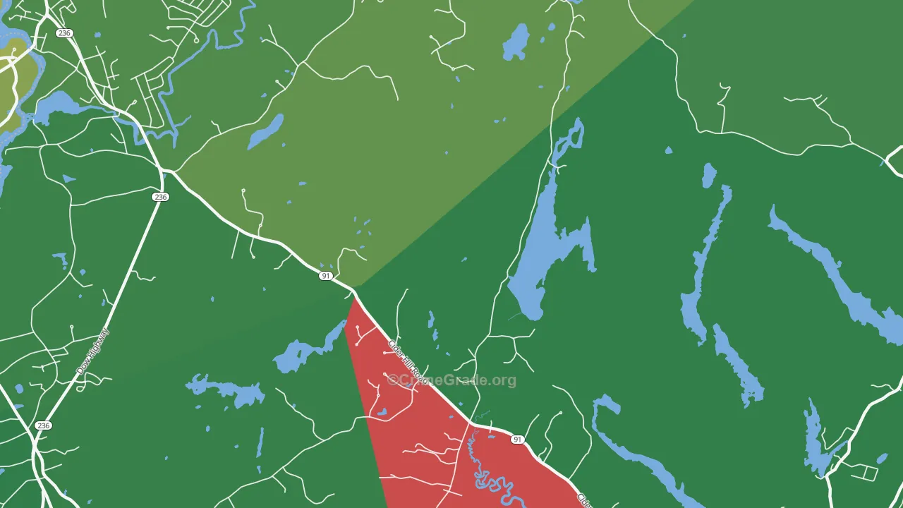 Brixham, ME Map of Murder Rates