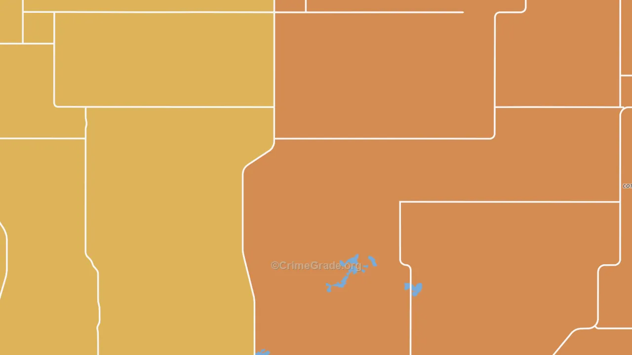 Burke County, ND Map of Murder Rates