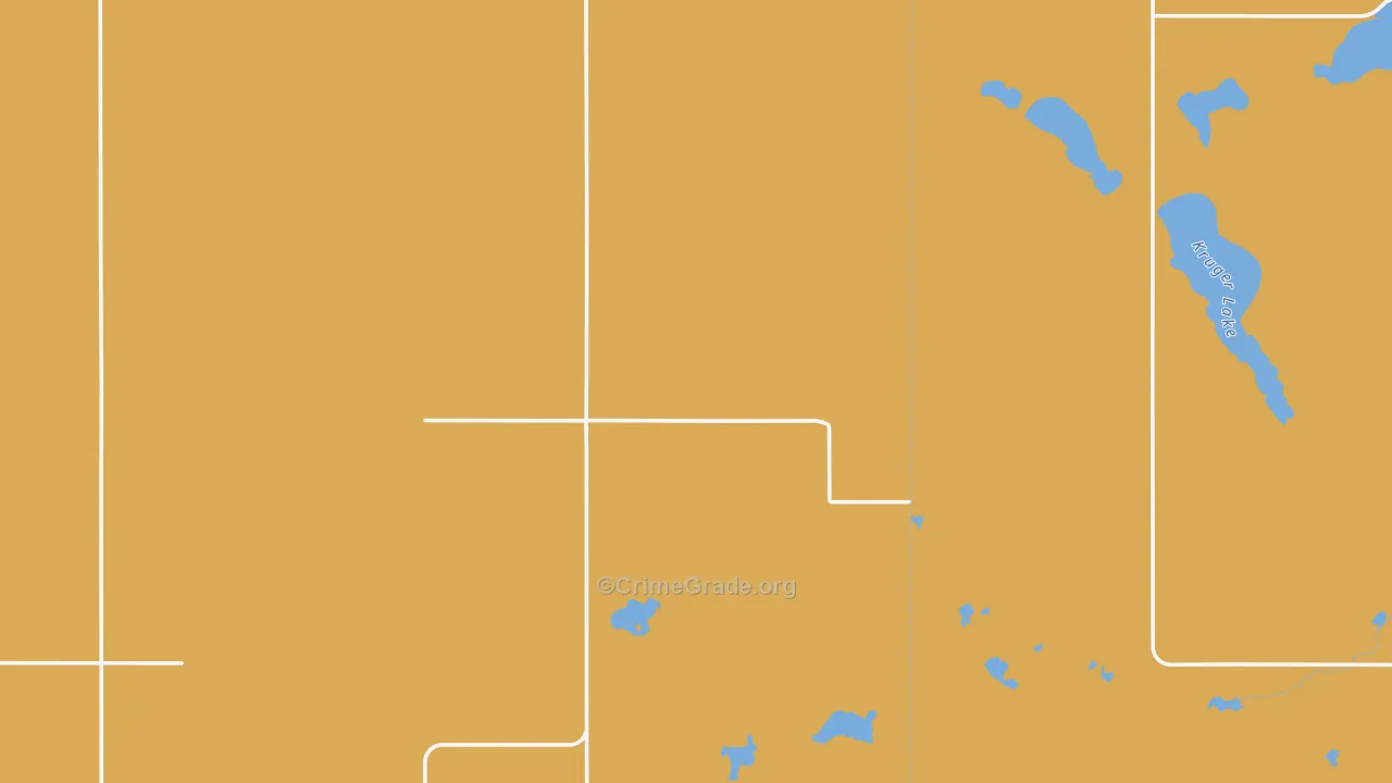 Butte, ND Map of Murder Rates