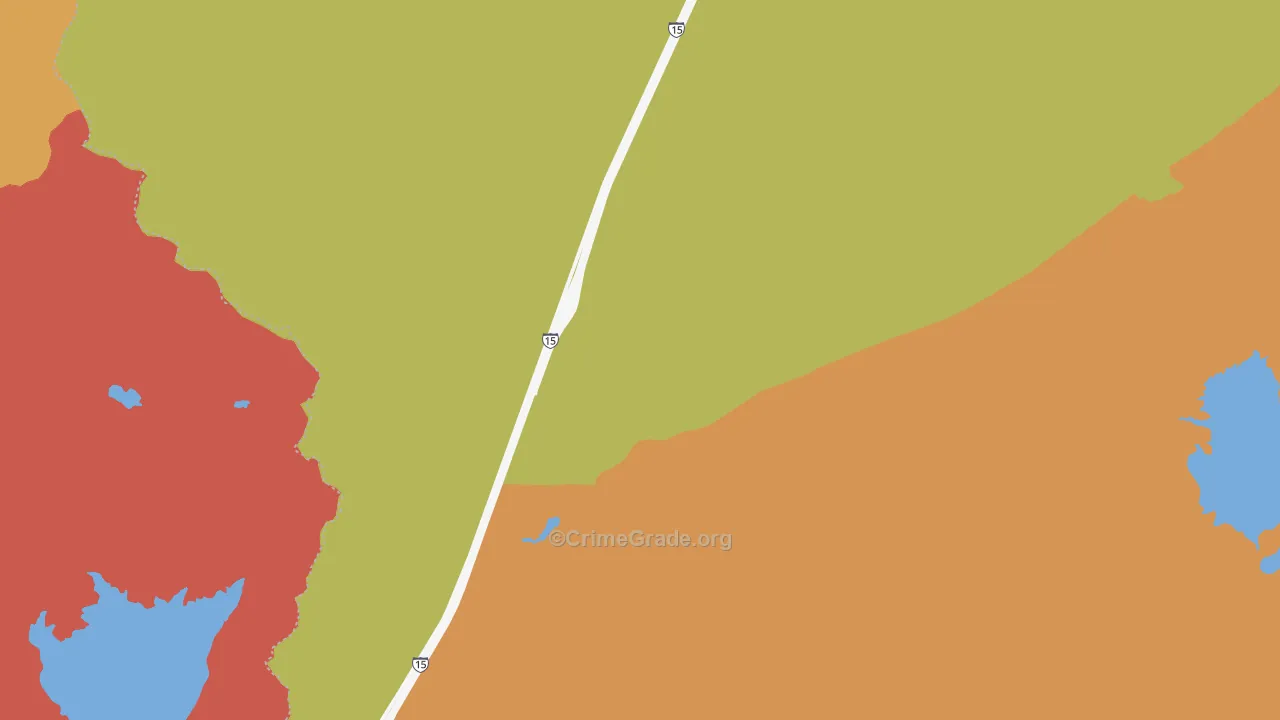Butte-Silver Bow, MT Map of Murder Rates