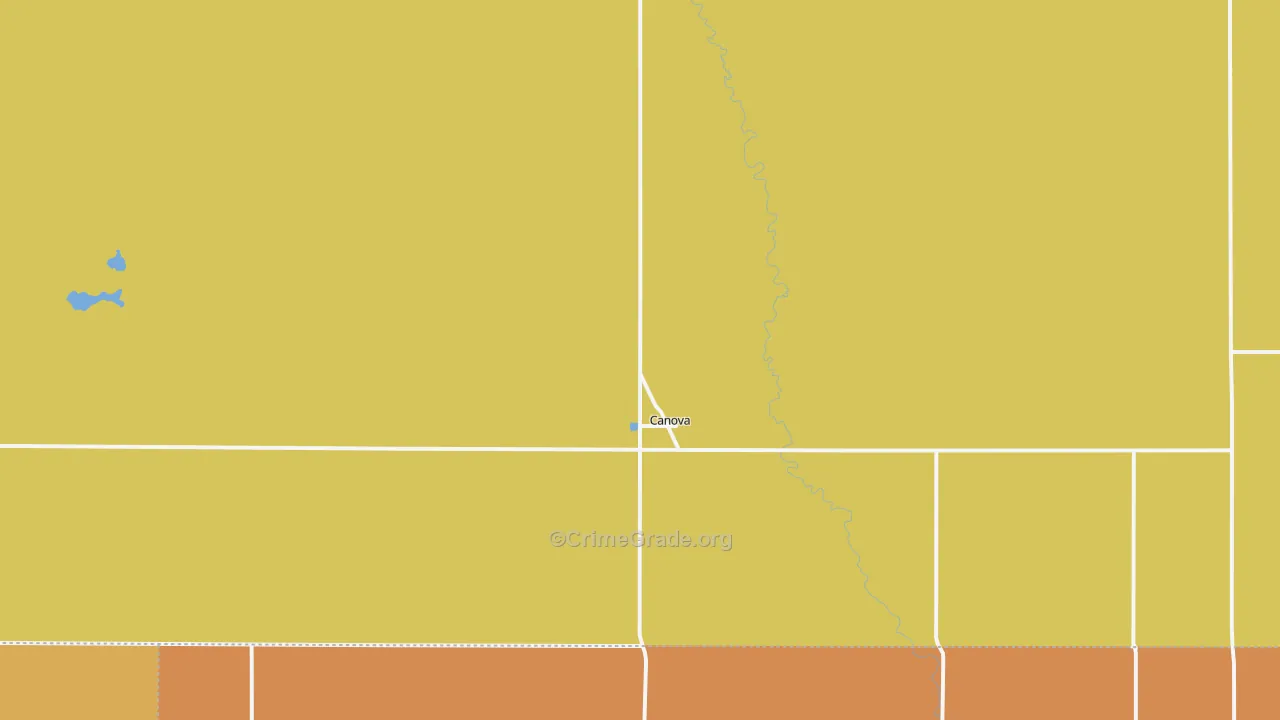 Canova, SD Map of Murder Rates