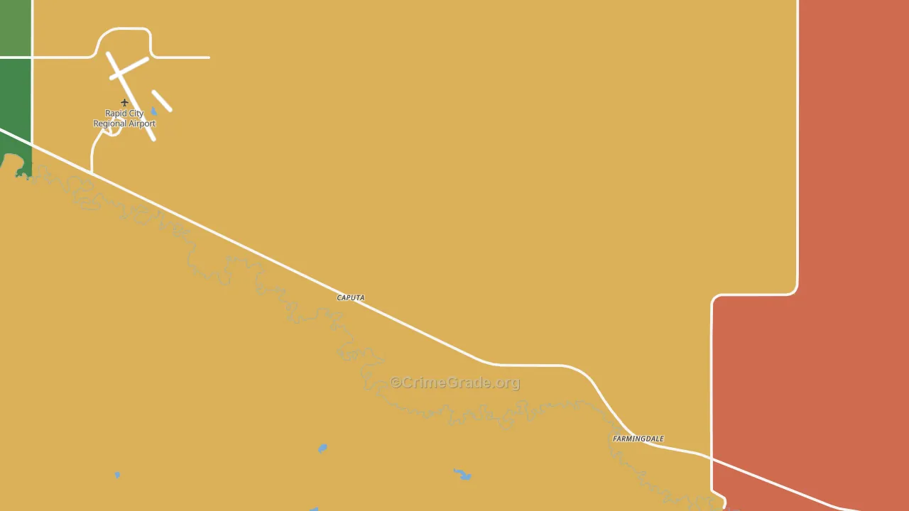 Caputa, SD Map of Murder Rates