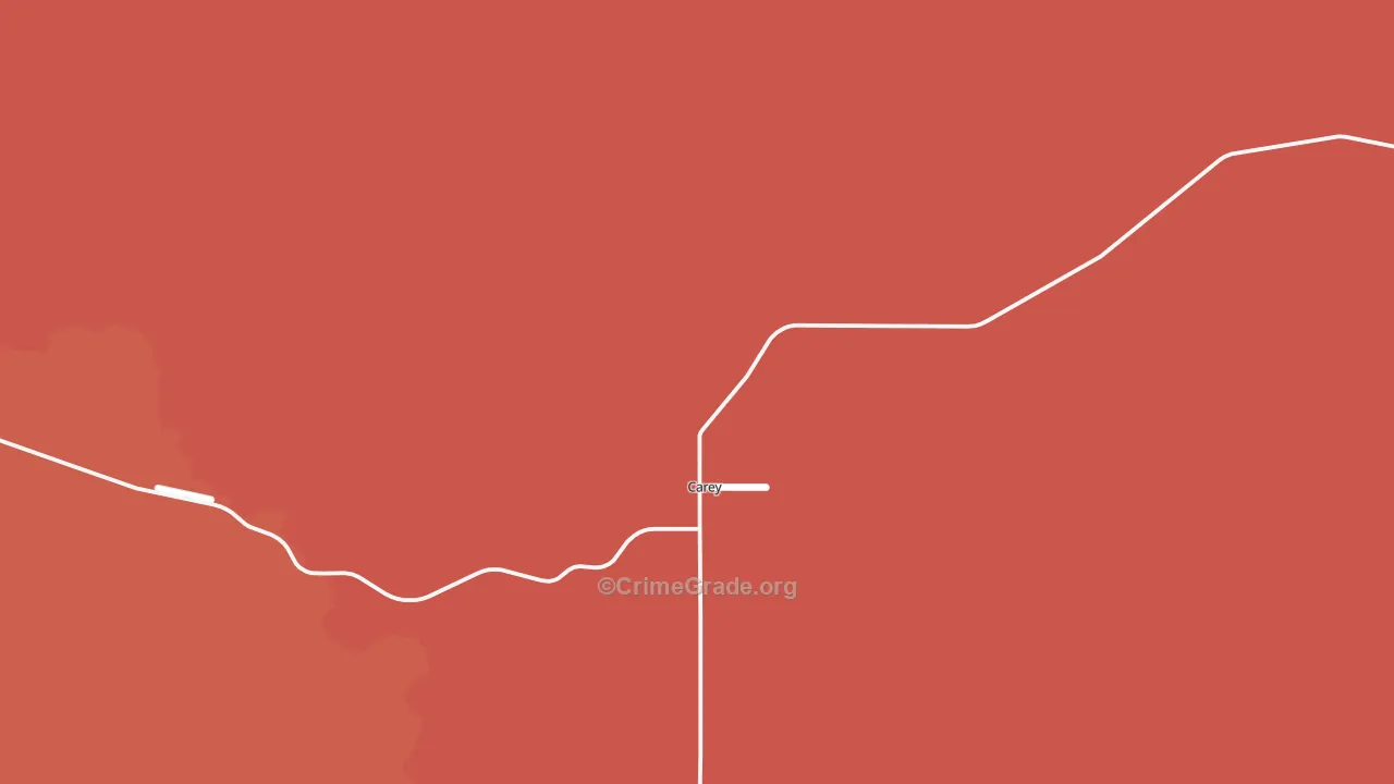 Carey, ID Map of Murder Rates