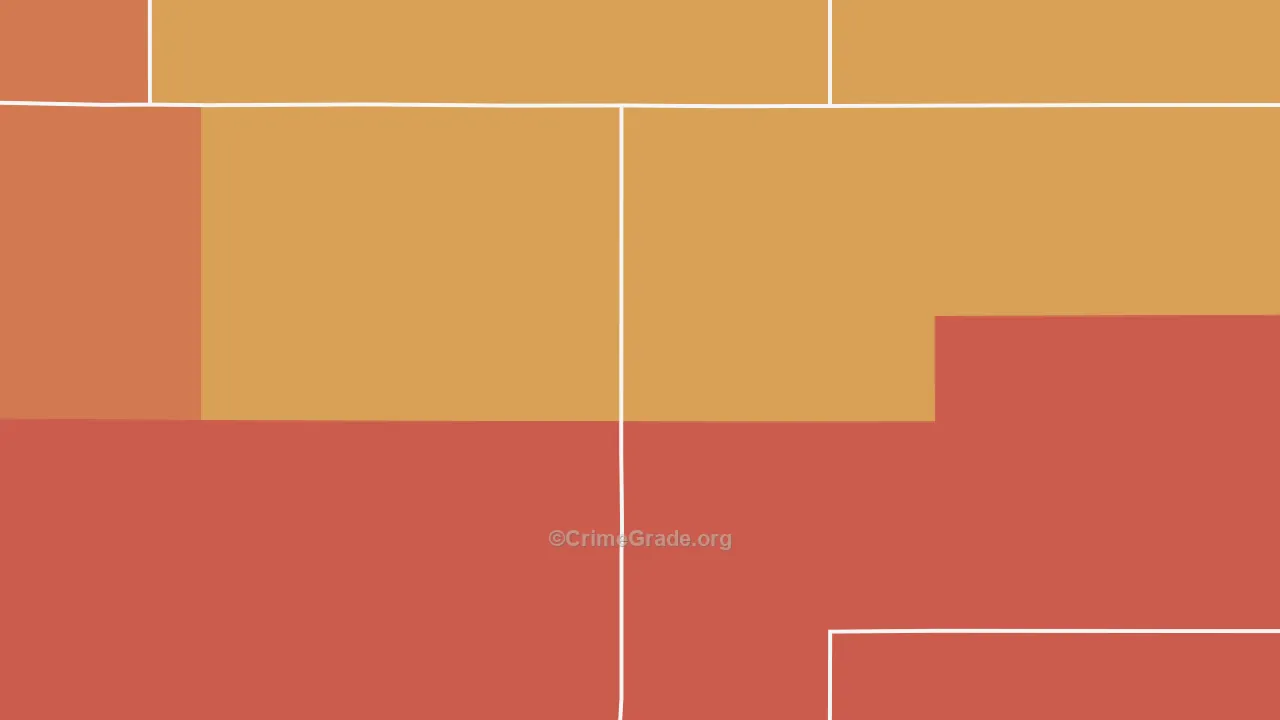Cathay, ND Map of Murder Rates