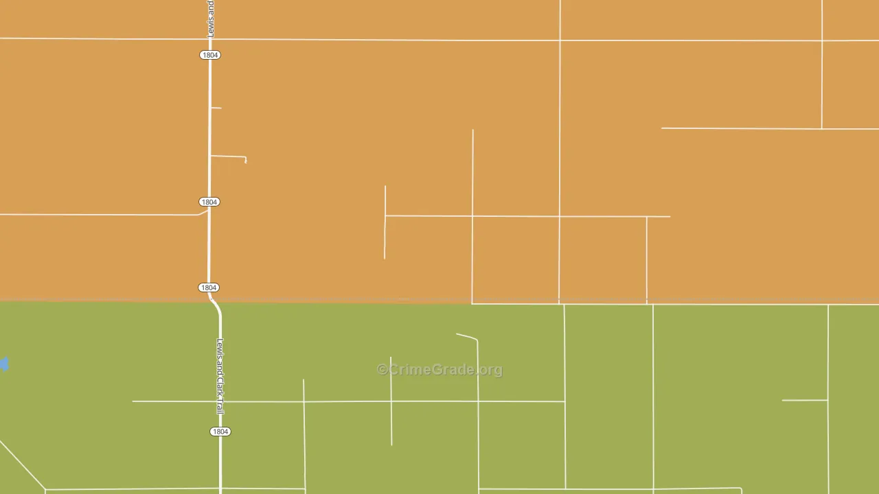 Cattron, SD Map of Murder Rates